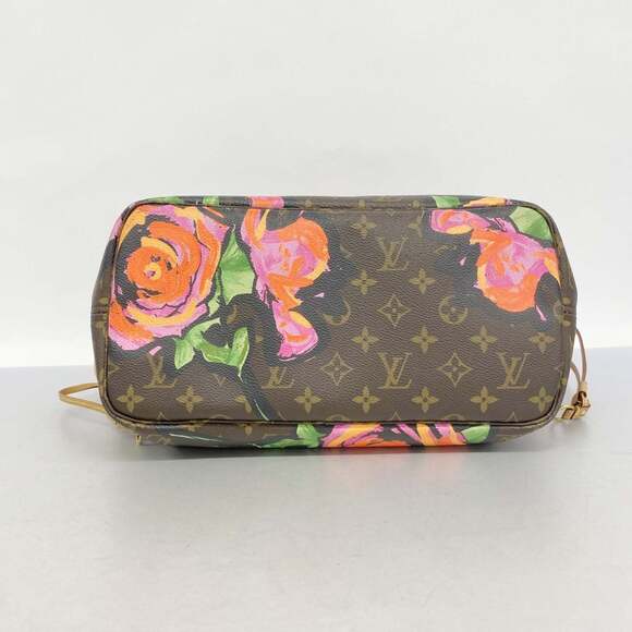 Louis Vuitton Monogram Rose Neverfull MM Tote Bag M48613 Brown Women's P1765354 - Picture 3 of 13